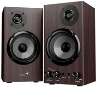 GENIUS Reproduktor SP-HF520BT, BT, 3.5mm jack, 20W, tmavé dřevo