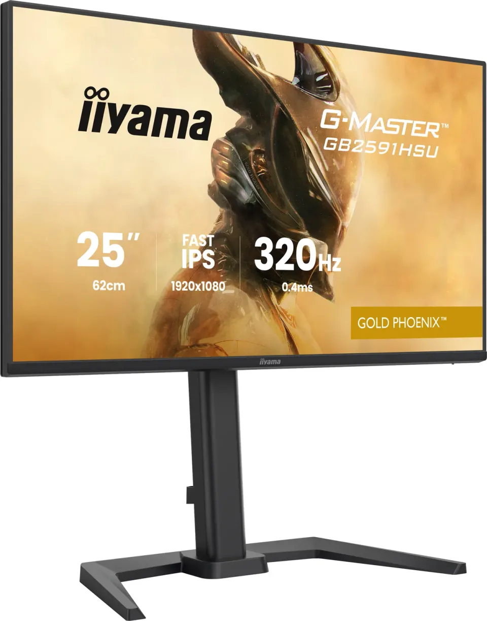 iiyama G-Master/GB2591HSU-B1/24,5"/IPS/FHD/320Hz/0,4ms/Černá/3R