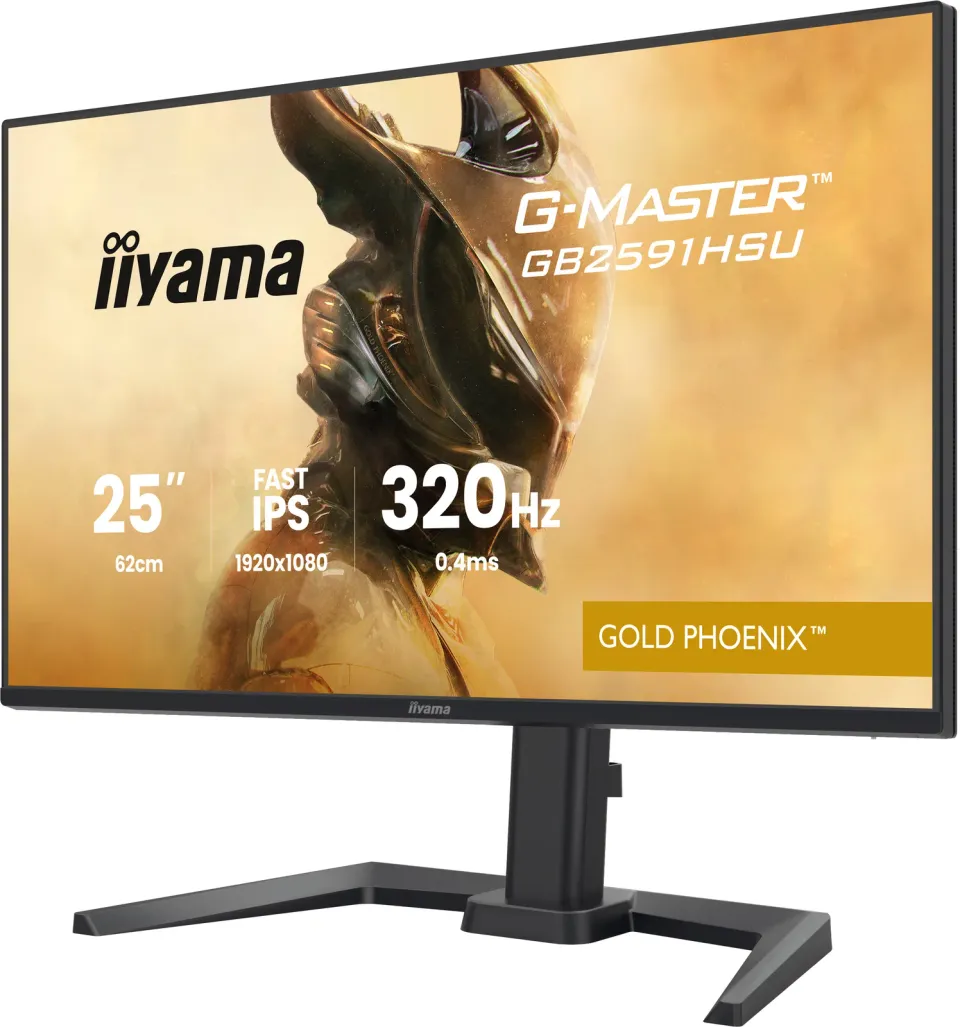 iiyama G-Master/GB2591HSU-B1/24,5"/IPS/FHD/320Hz/0,4ms/Černá/3R