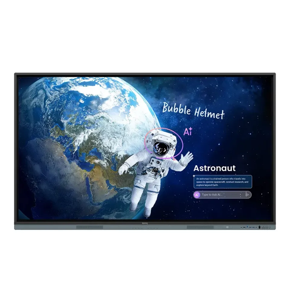 BenQ LCD RM6505 65" IPS Touch/3840×2160/1500:1/8ms/450 nits/HDMI/VGA/USB/SPDIF/R