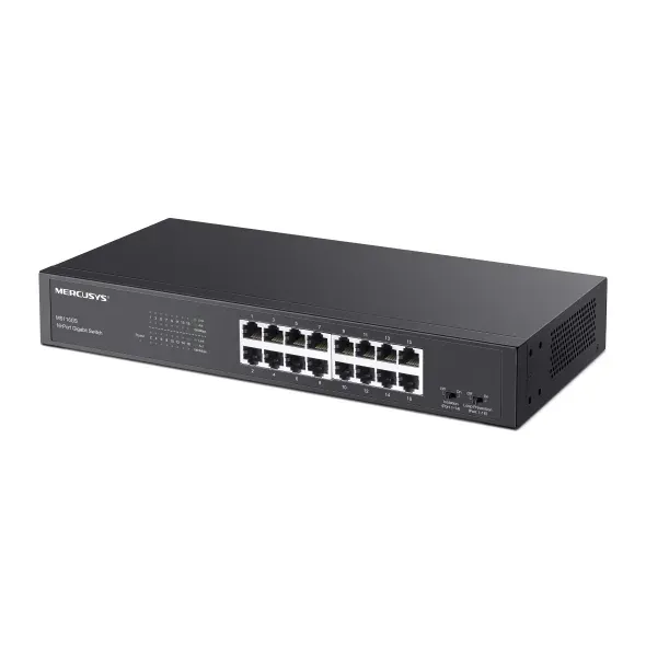 Mercusys MS116GS - 16portový gigabitový stolní/stojanový switch