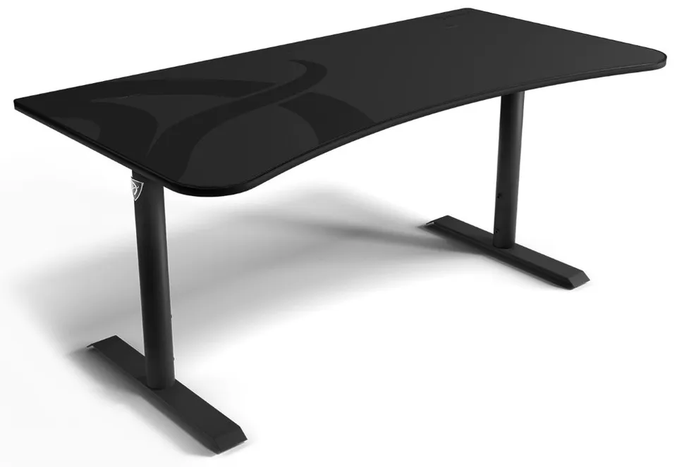 AROZZI herní stůl ARENA Gaming Desk Gunmetal Dark Grey