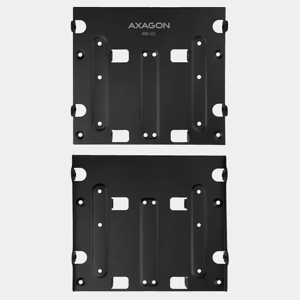 AXAGON RHD-435, kovový rámeček pro 4x 2.5" nebo 2x 2.5" HDD/SSD a 1x 3.5" HDD d