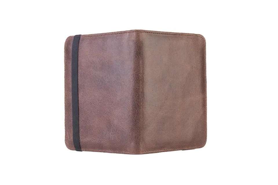 C-TECH PROTECT pouzdro z pravé kůže pro 6" zařízení, RLC-02, hnědé (Onyx Boox Go 6 a Poke 5)