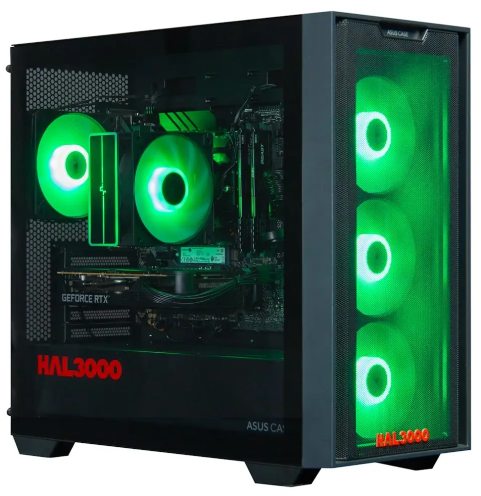 HAL3000 Online Gamer / AMD Ryzen 5 5600/ 32GB DDR4/ RTX 5050/ 1TB PCIe4 SSD/ WiFi/ W11