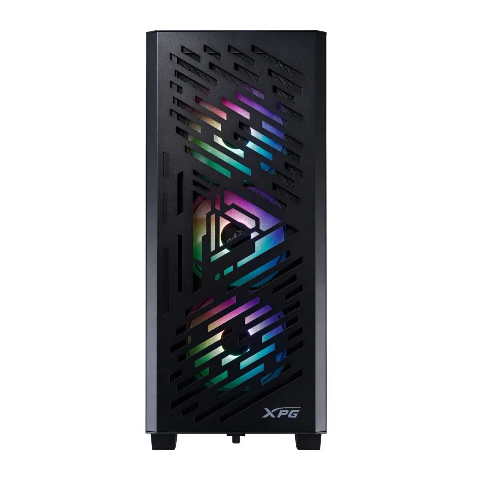 ADATA XPG case LANDER 501 Mid-Tower, bez zdroje, 4x 120mm ARGB Fan, Černá