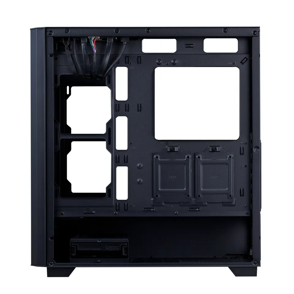 ADATA XPG case LANDER 501 Mid-Tower, bez zdroje, 4x 120mm ARGB Fan, Černá