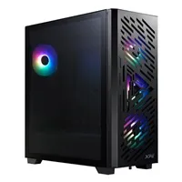 ADATA XPG case LANDER 501 Mid-Tower, bez zdroje, 4x 120mm ARGB Fan, Černá