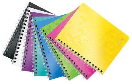 LEITZ Blok WOW A5, PP, linka, bílá