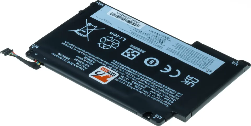 Baterie T6 Power Lenovo ThinkPad P40, Yoga 460, 4540mAh, 53Wh, 3cell, Li-pol