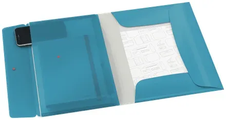 LEITZ Desky A4 Cosy hebké se 3 chlopněmi, vnitřní kapsou a gumičkou, klidná mod