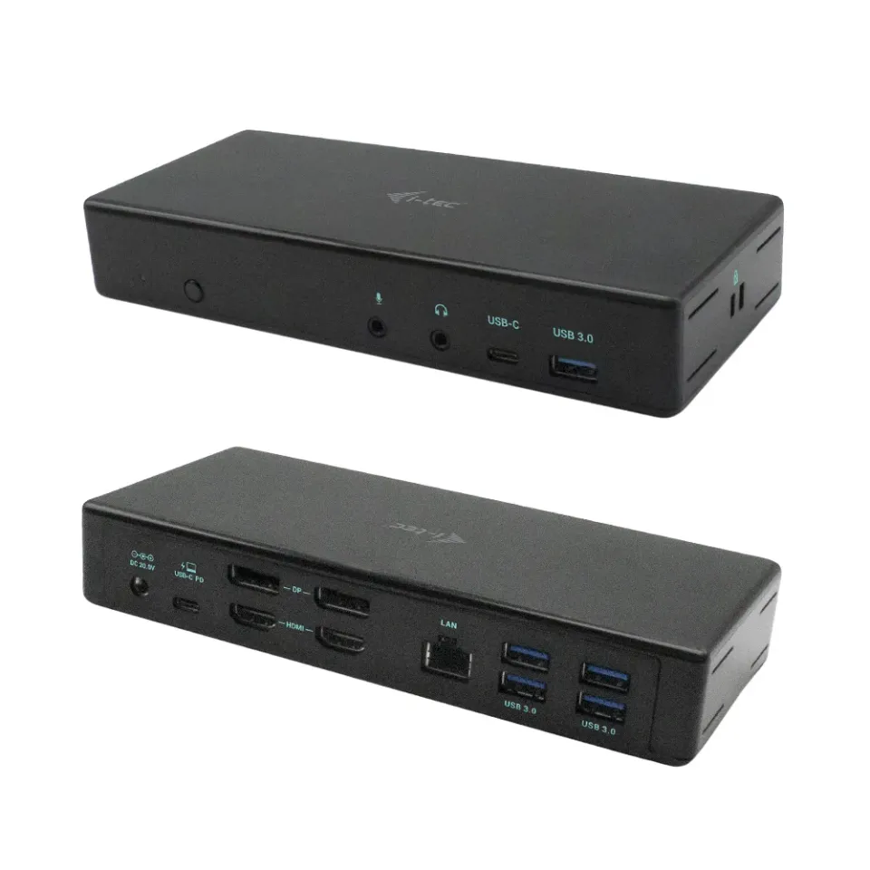 i-tec USB-C Quattro Display Docking Station s Power Delivery 85 W