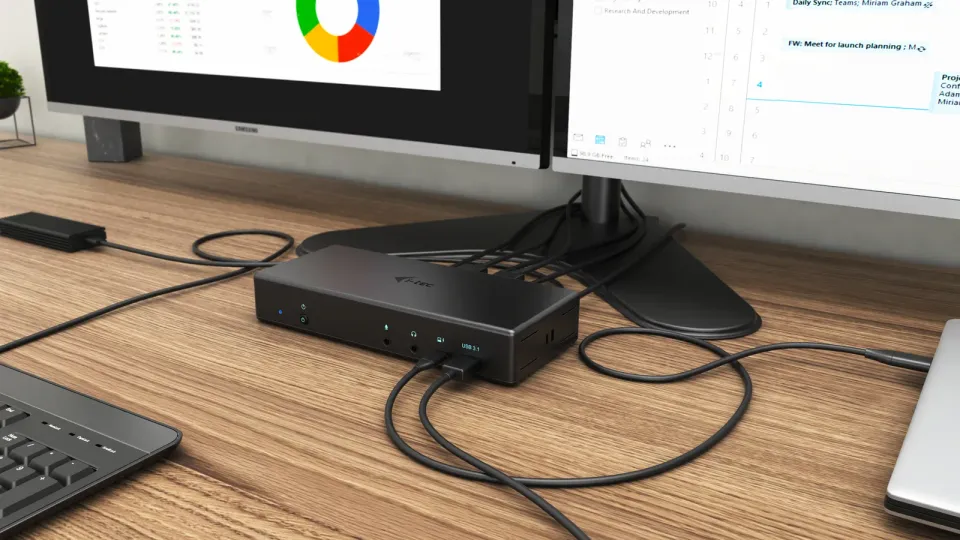 i-tec USB-C Quattro Display Docking Station s Power Delivery 85 W