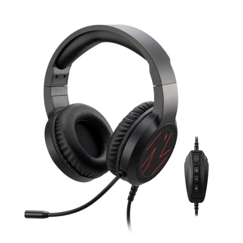 Acer sluchátka NITRO GAMING HEADSET 310 (NHW310),herní,audio kontrol box,20KHz,ENC,Black