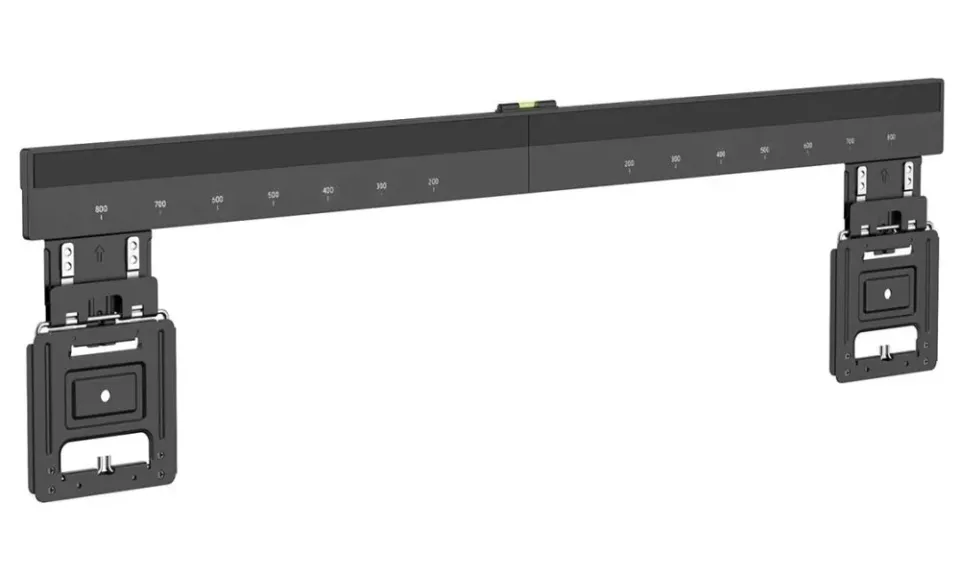 NEDIS nástěnný TV držák/ 43 - 100"/ nosnost 75 kg/ vzdálenost od stěny 9,50 mm/ fixní/ ocel/ černý