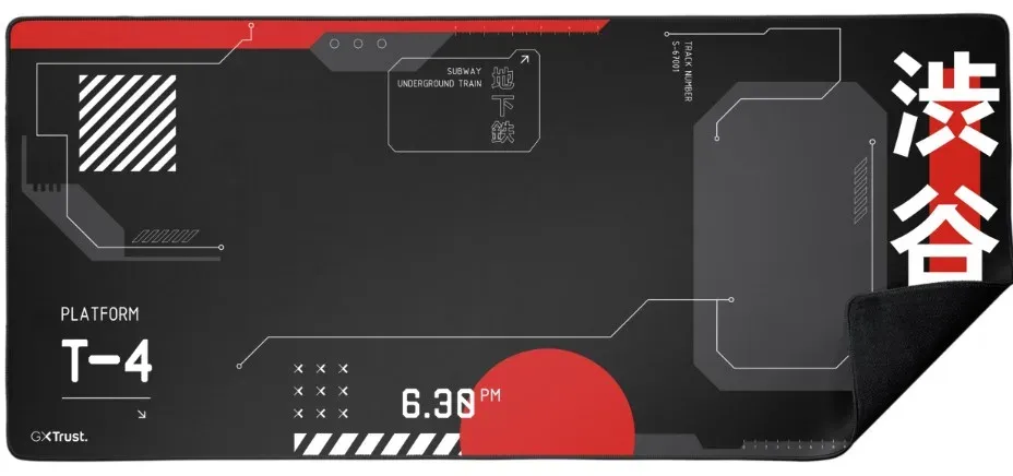 TRUST podložka pod myš GXT 759, XXL, černá