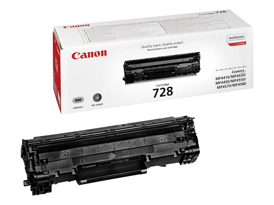 Canon toner CRG-728Bk / Black / 2100str.