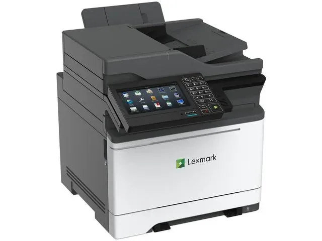 Lexmark CX625adhe – barevná laserová multifunkce A4 4 v 1 s faxem, 38 str./min, duplex, DADF, 7" displej, HDD