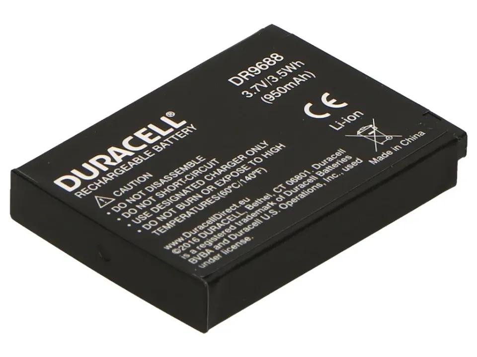DURACELL Baterie - DR9688 pro Samsung SLB-10A, černá, 750 mAh, 3.7V
