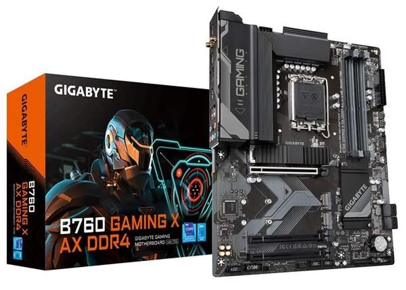 GIGABYTE MB Sc LGA1700 B760 GAMING X AX DDR4, 4xDDR4, 1xDP, 1xHDMI, WI-FI