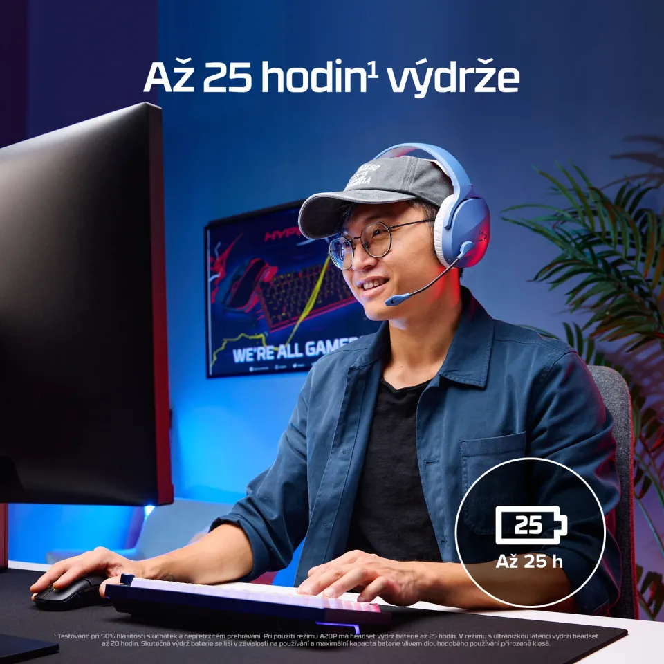 HyperX Cloud Jet Dual/BT/černá