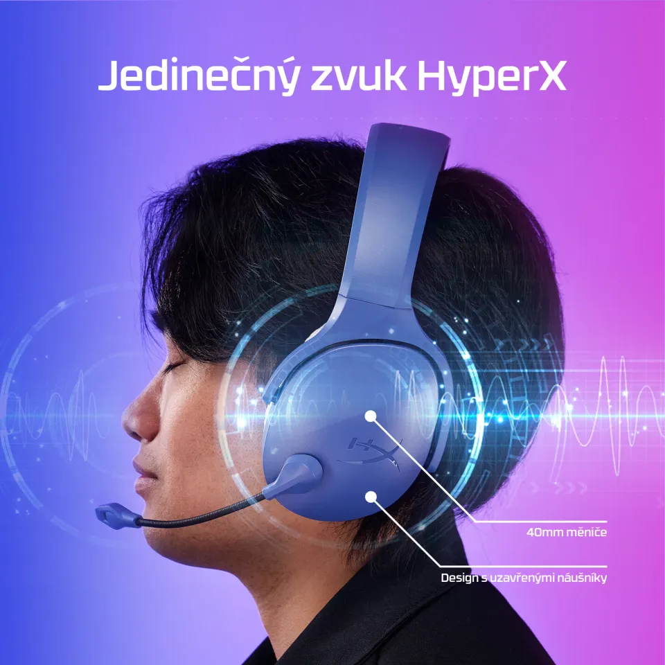 HyperX Cloud Jet Dual/BT/černá