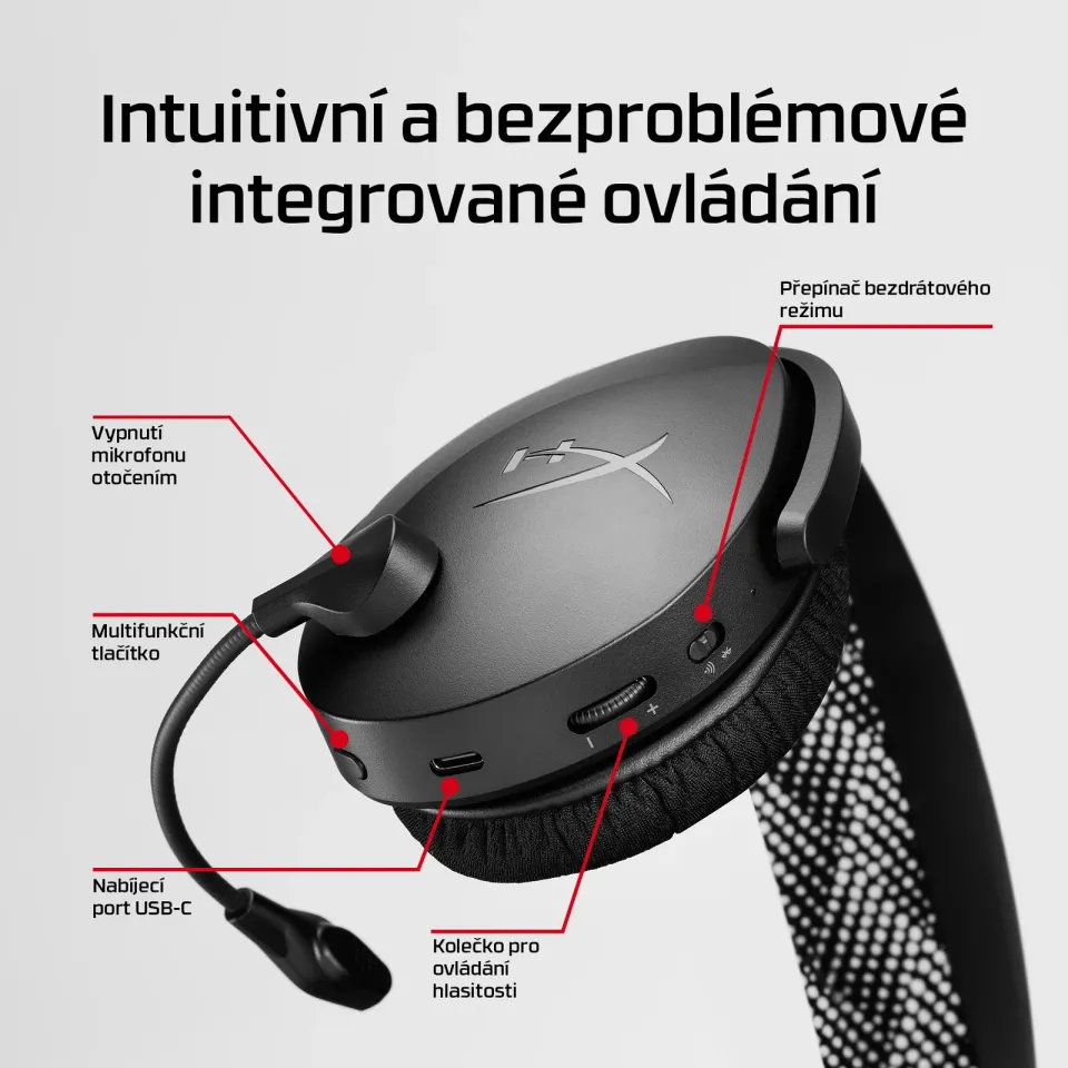 HyperX Cloud Jet Dual/BT/černá