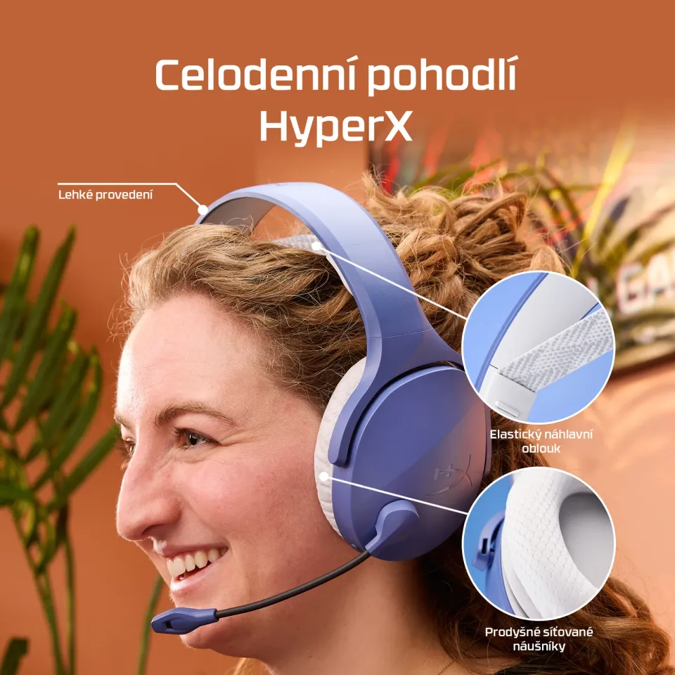 HyperX Cloud Jet Dual/BT/černá