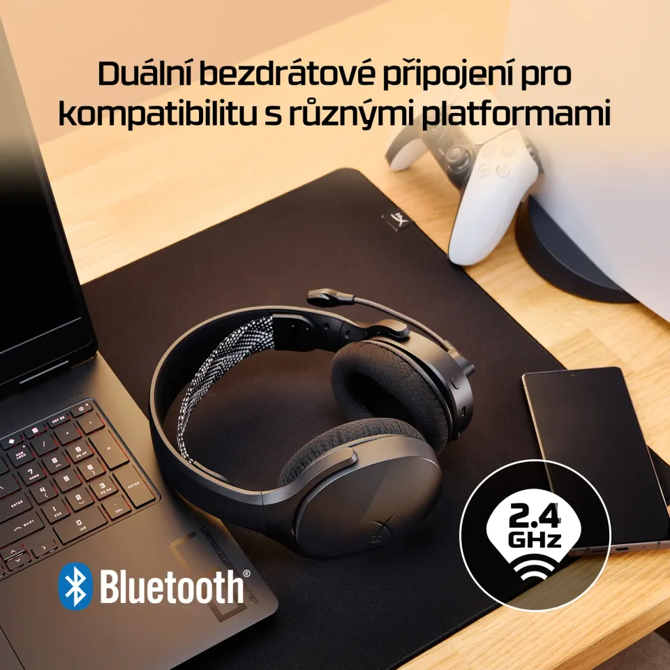 HyperX Cloud Jet Dual/BT/černá