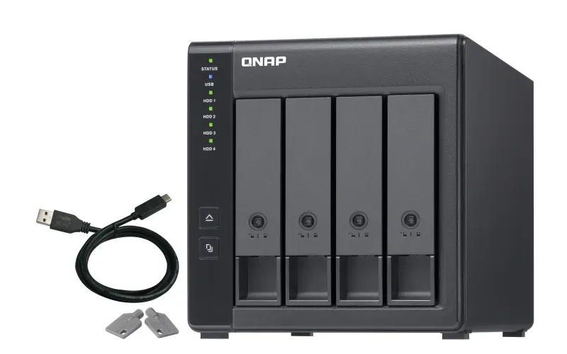 QNAP TR-004 rozšiřujicí jednotka (4xSATA, USB-C 3.2 Gen1)