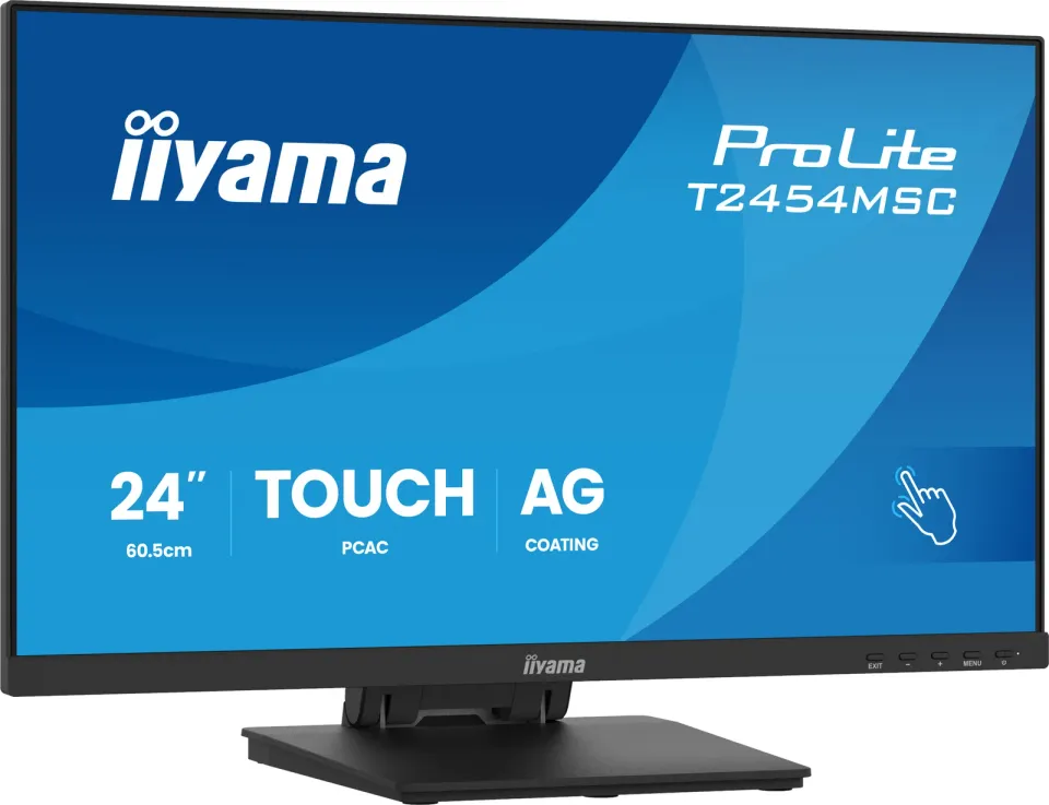 24" iiyama T2454MSC-B3AG - IPS,FHD,USB,repro