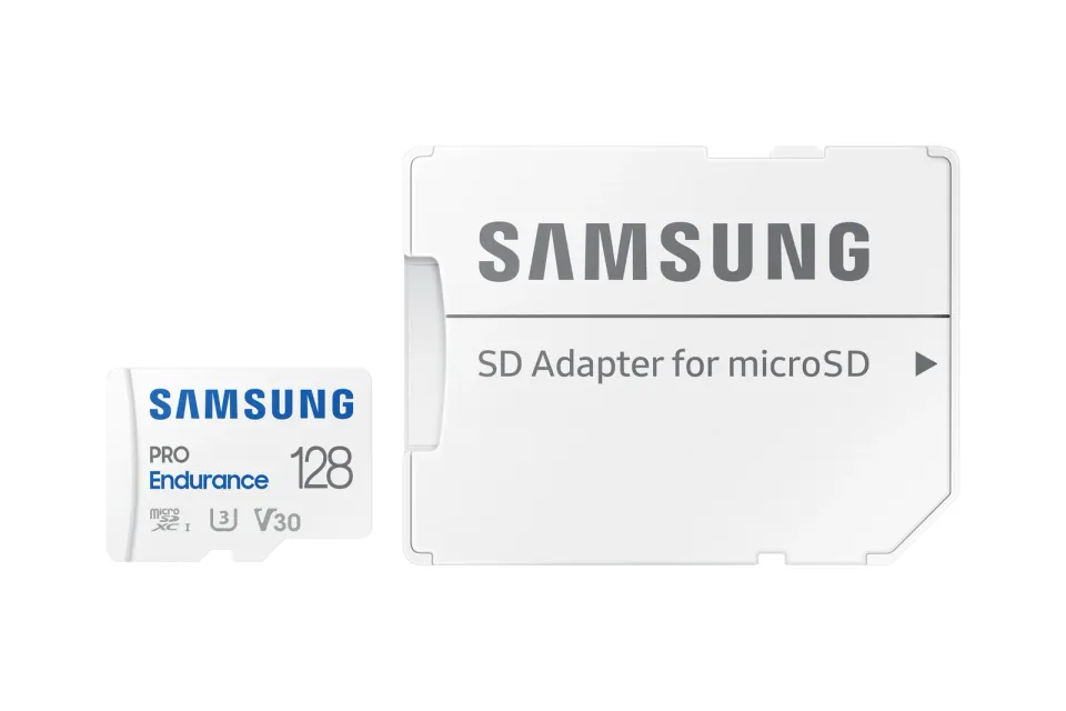 Samsung micro SDXC karta 128GB PRO Endurance + SD adaptér