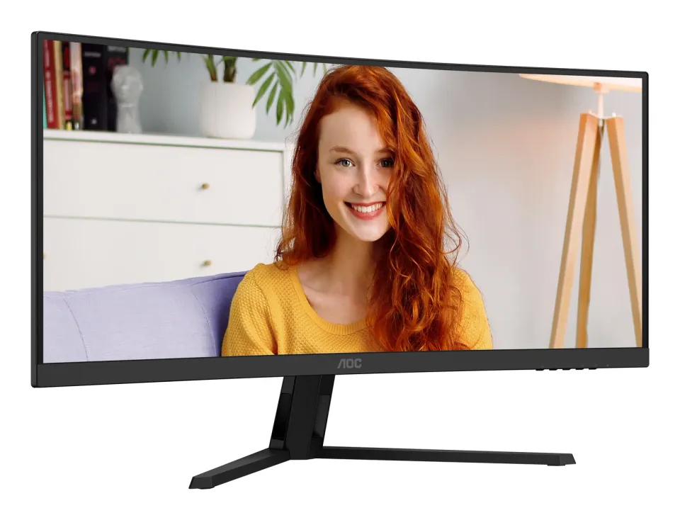 AOC/CU34B3E/34"/VA/wQHD/120Hz/1ms/Černá/3R