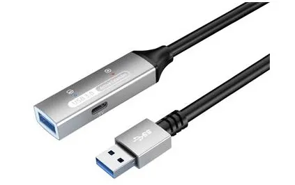 PremiumCord USB 3.2 repeater a prodlužovací kabel Male-Female, 5Gbps Aluminium 5