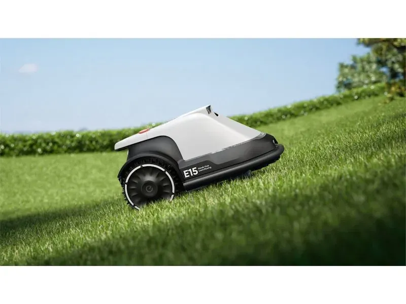 Anker Eufy E15 robotická sekačka/ plocha až 800 m2/ sklon 40%/ Wi-Fi/ IPX6/ 4200mAh/ šedá