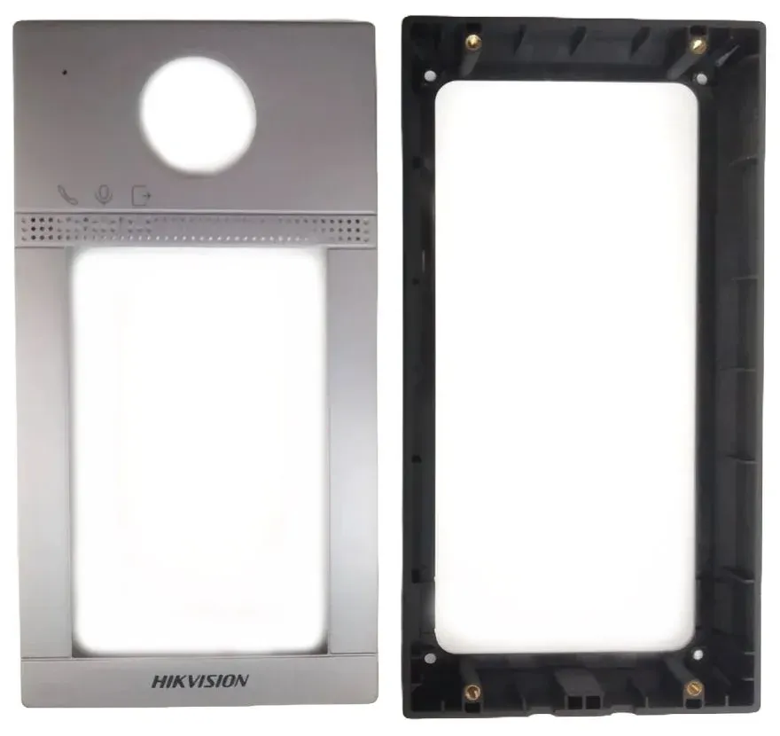 Hikvision DS-KV8213-WME1(C) - IP dveřní interkom, 2-tlačítkový, čtečka karet, 2MPx kamera, WiFi, povrchová montáž