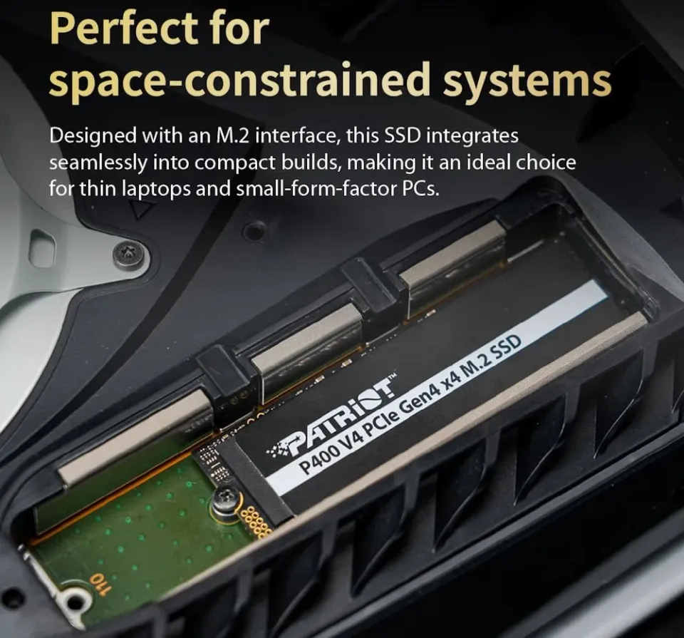 Patriot P400 V4/1TB/SSD/M.2 NVMe/Heatsink/5R