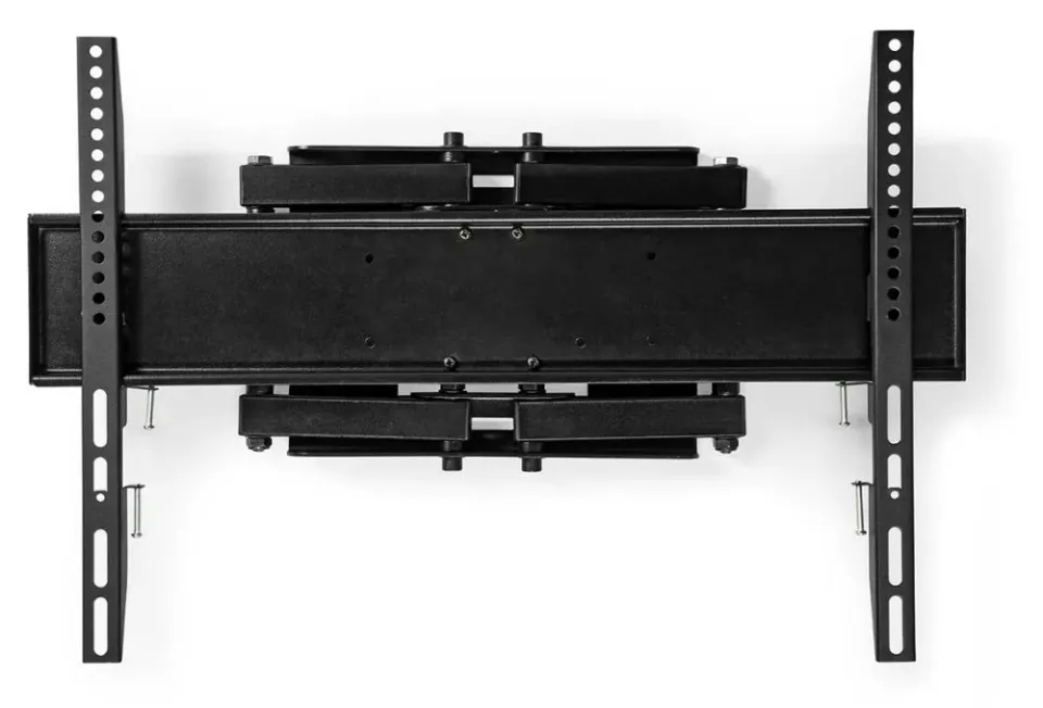 NEDIS nástěnný TV držák/ 37 - 80"/ nosnost 35 kg/ náklon 15°/ otočný 0 - 180°/ Full Motion/ ocel/ černý