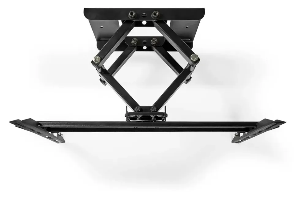 NEDIS nástěnný TV držák/ 37 - 80"/ nosnost 35 kg/ náklon 15°/ otočný 0 - 180°/ Full Motion/ ocel/ černý