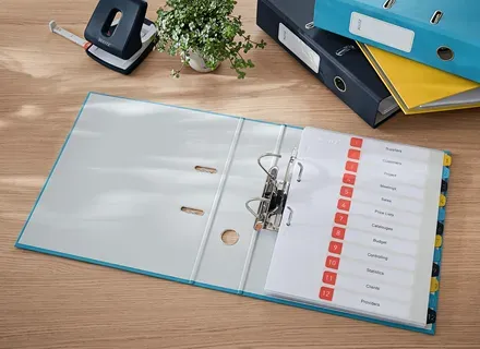 LEITZ Pákový pořadač 180° Cosy hebký A4 80 mm klidná modrá