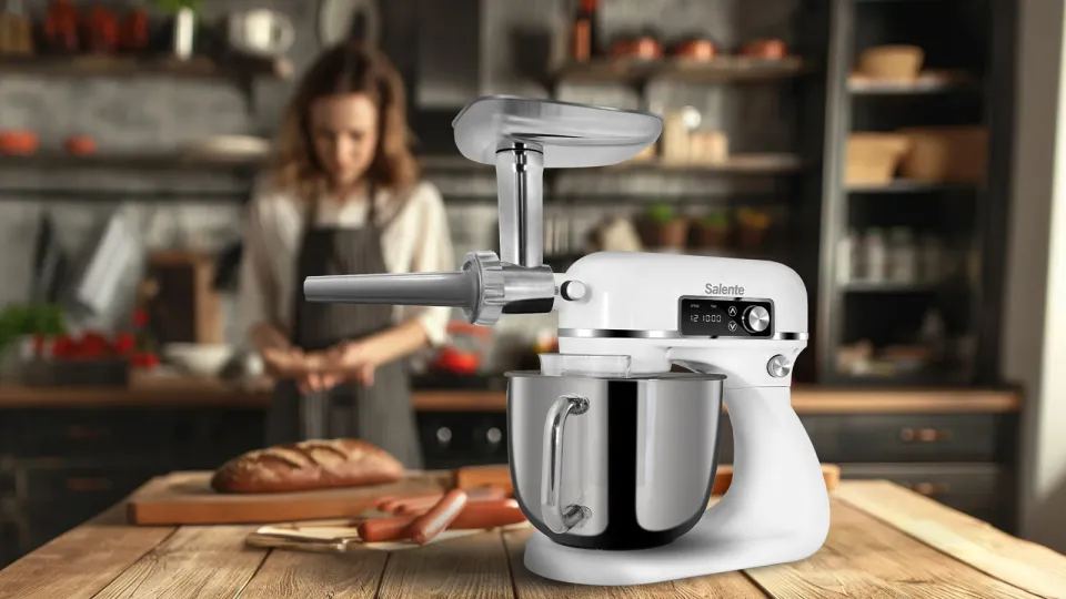 Salente DigiChef+, kuchyňský robot, mísa 6 litrů, celokovový, masomlýnek, digitá
