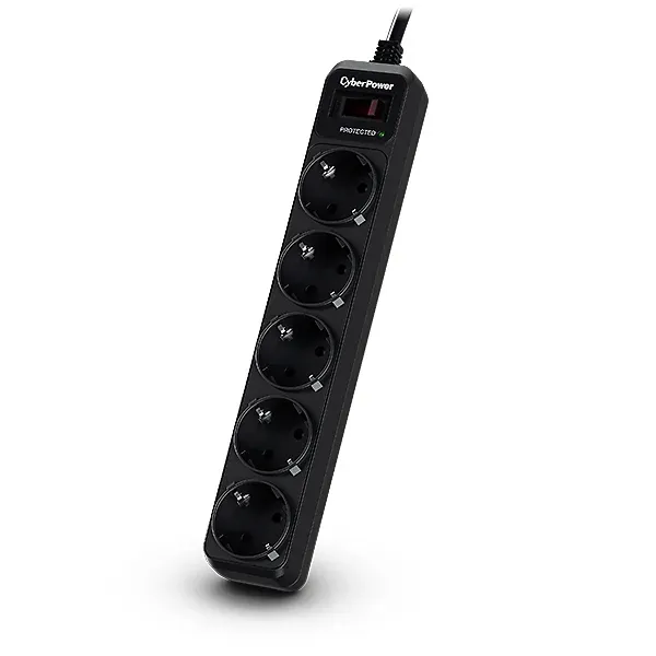 CyberPower Surge Buster™ 5 zásuvek, 1.8m, German, New