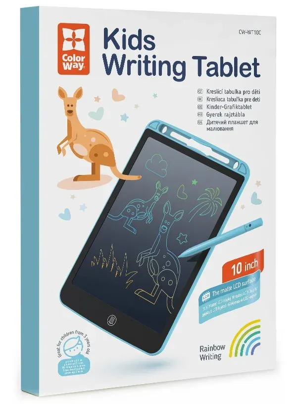 COLORWAY dětský kreslící tablet CW-WT10C/ 10"/ Modrý