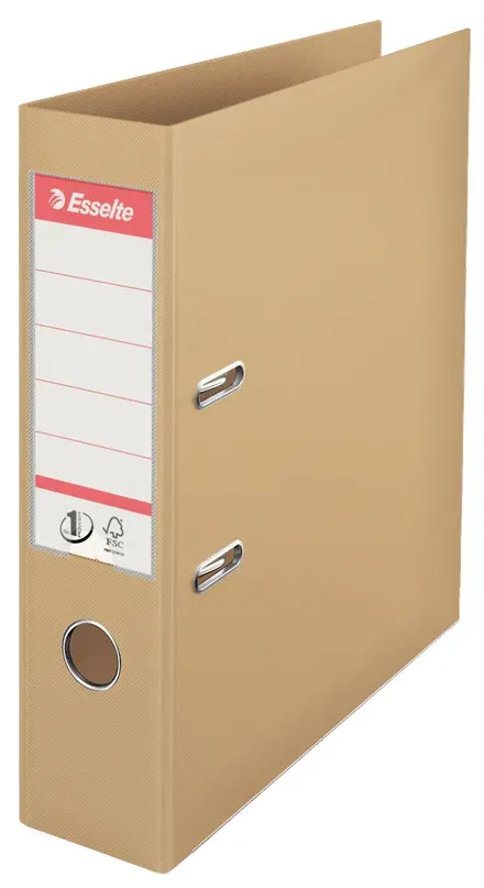 ESSELTE No.1 pořadač pákový Power NATURELE A4 75mm pískový