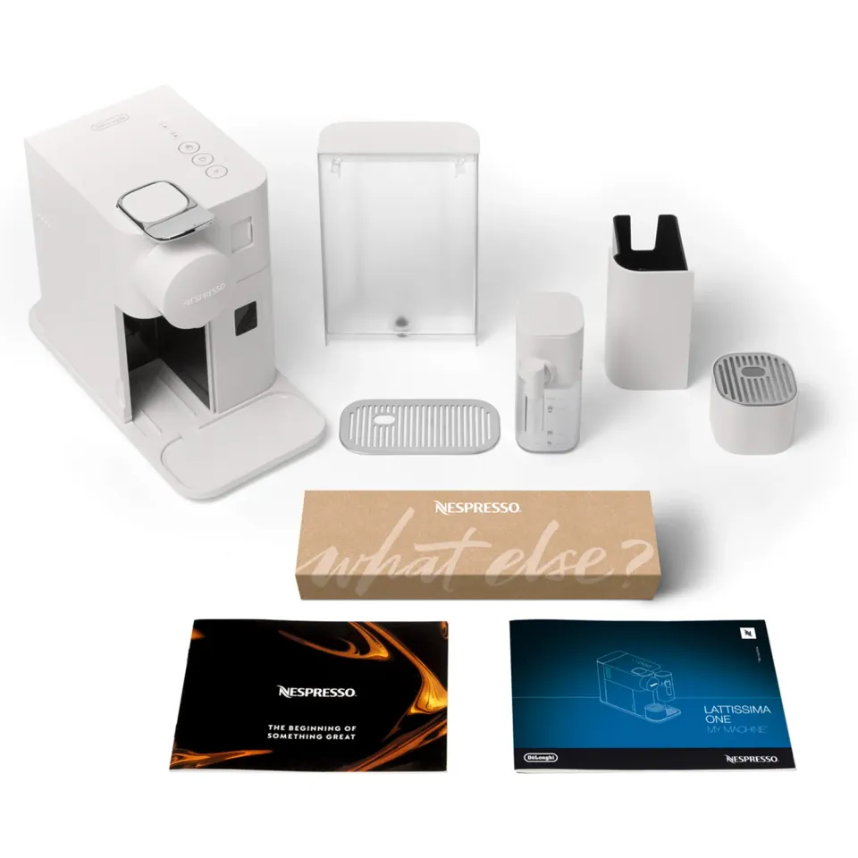 DeLonghi Nespresso Lattissima One EN 510.B, 1450 W, 19 bar, na kapsle, automatické vypnutí, mléčný systém, černý