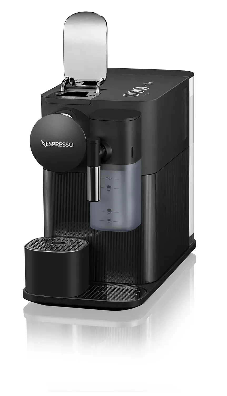 DeLonghi Nespresso Lattissima One EN 510.B, 1450 W, 19 bar, na kapsle, automatické vypnutí, mléčný systém, černý