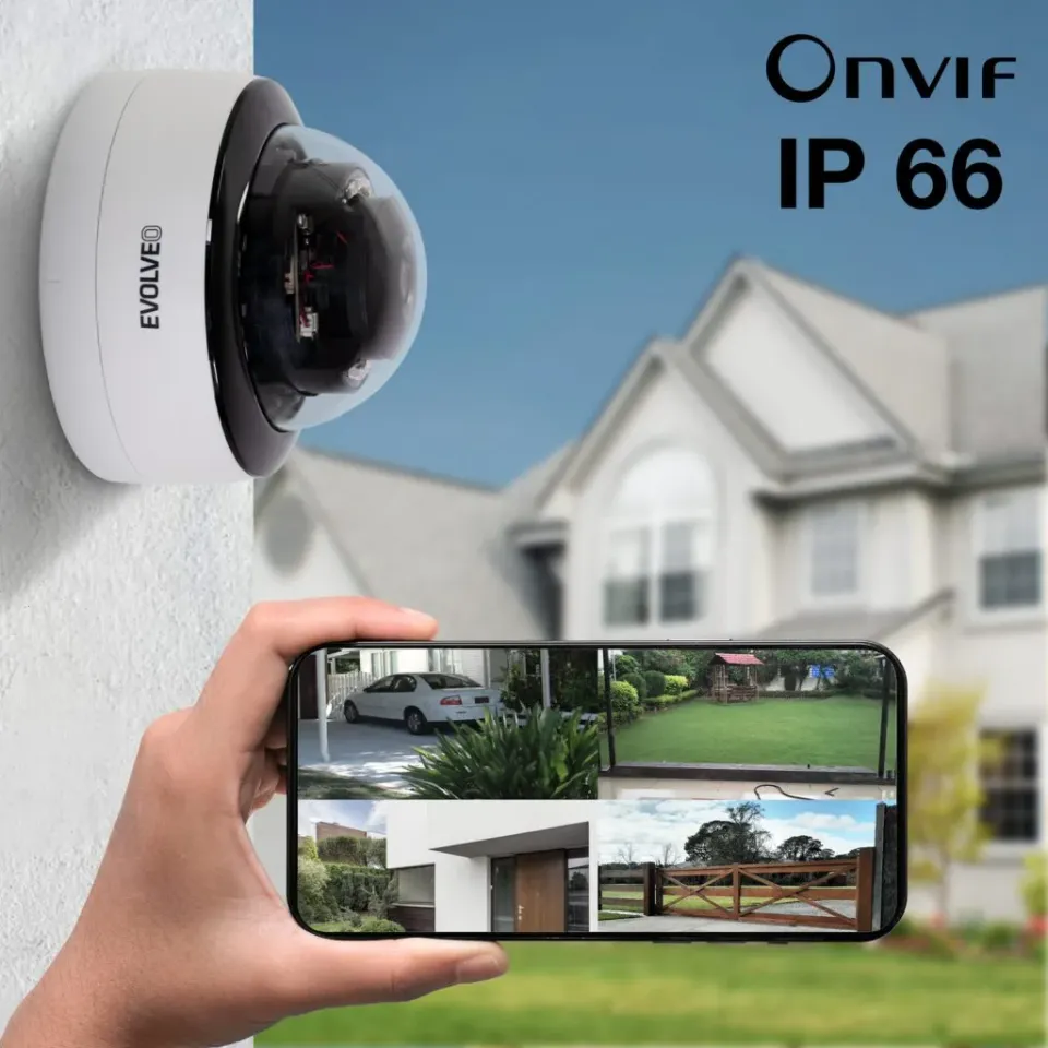 EVOLVEO Detective POE8 SMART kamera antivandal POE/ IP - přídavná kamera k WN8,I