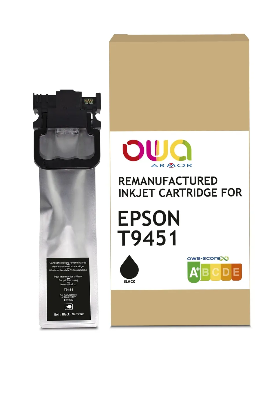 WECARE ARMOR ink kompatibilní s EPSON C13T946140, černá/black
