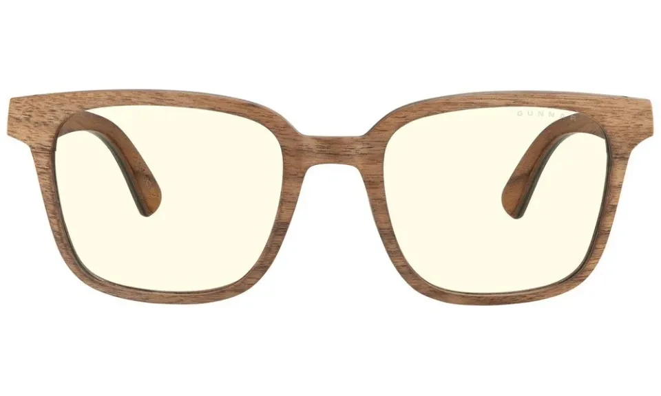 GUNNAR kancelářske/herní brýle GROOT WALNUT * čírá skla * BLF 35 * GUNNAR focus
