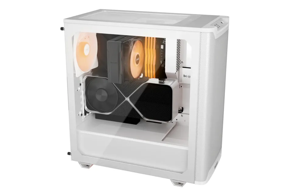 Be quiet! skříň PURE BASE 501LX / ATX / 4xARGB fan / USB-C / 2xUSB 3.2 / temperované sklo / bílá